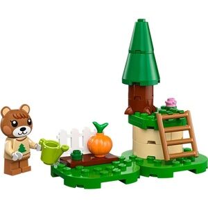 Nintendo animal crossing maple teddy bear pumpkin garden lego set